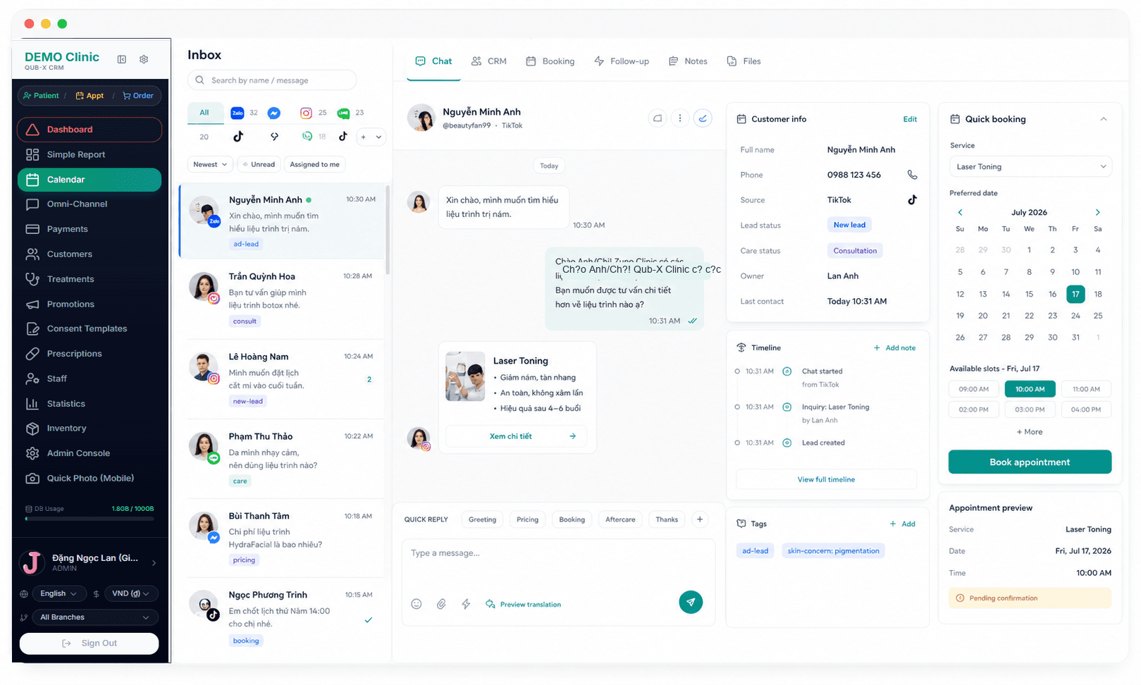 One-Screen Workflow